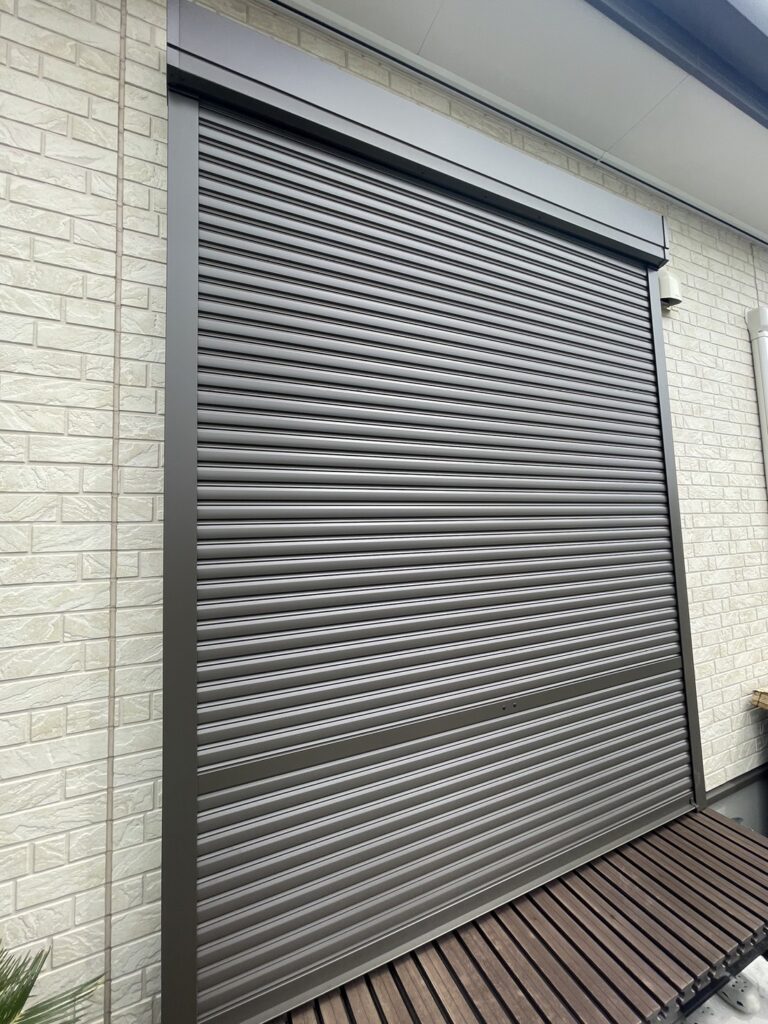 水戸市｜Y様邸戸建て住宅リフォーム用シャッター取り付け工事