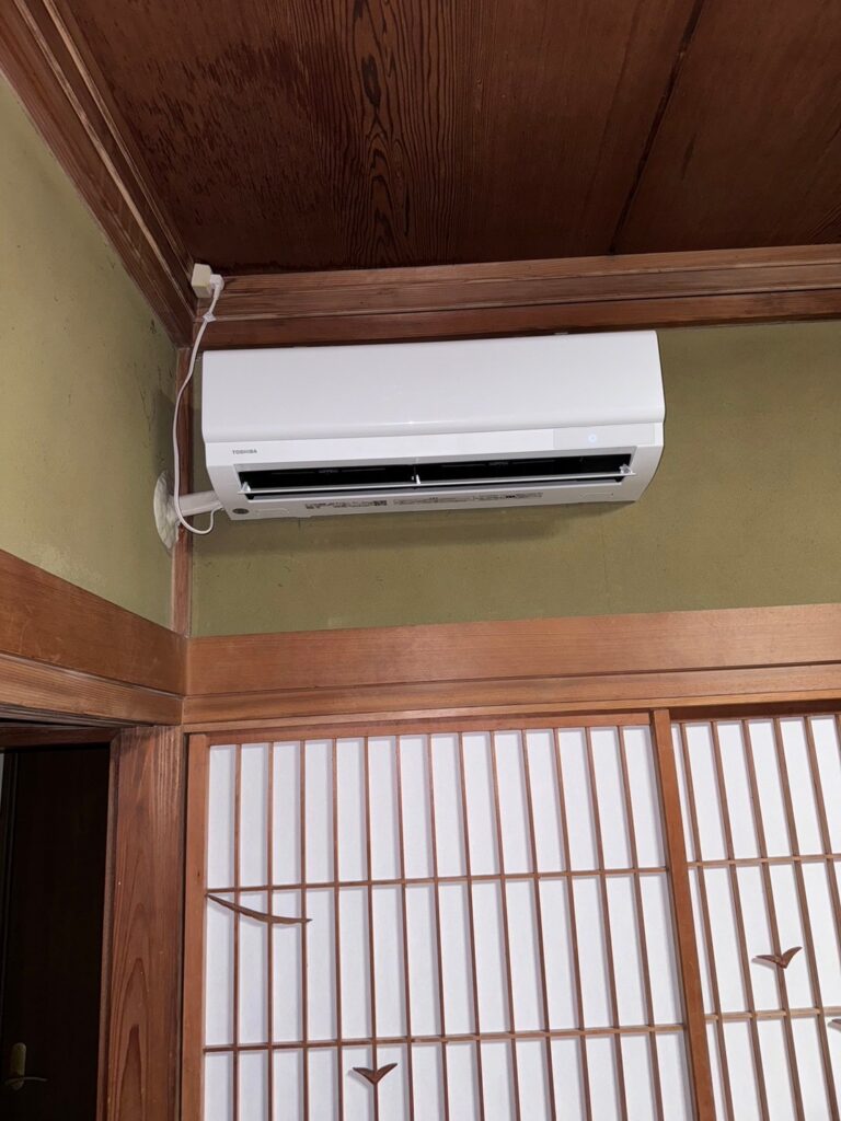 水戸市｜エアコンの取り付け工事
