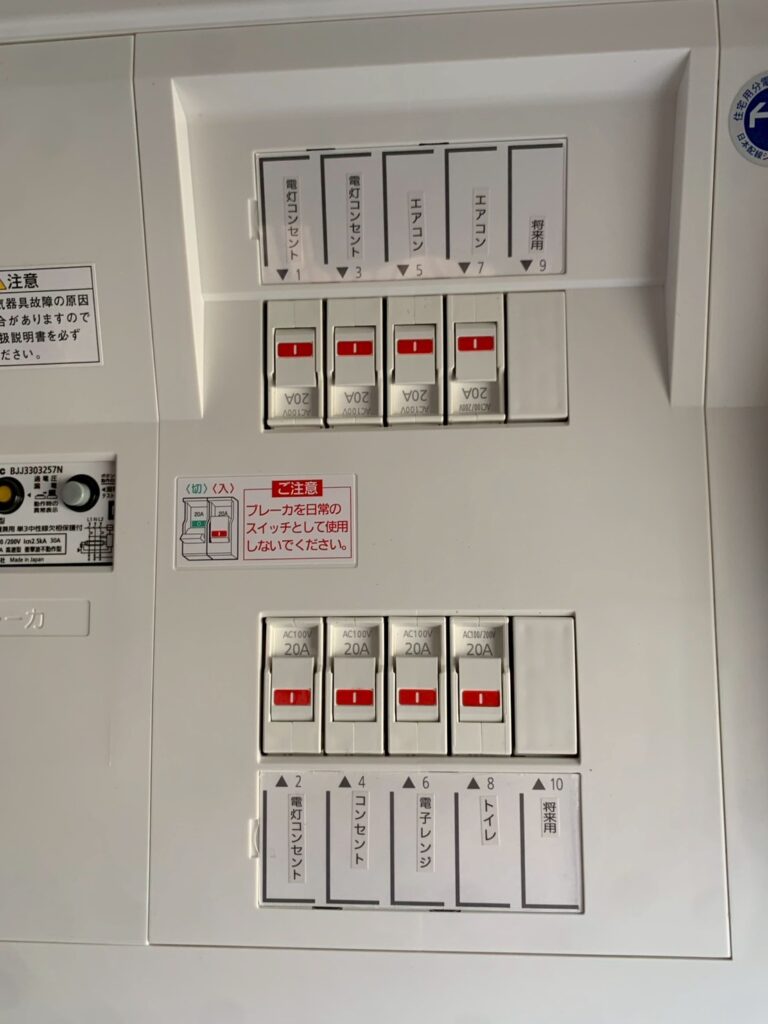 那珂市｜分電盤更新工事