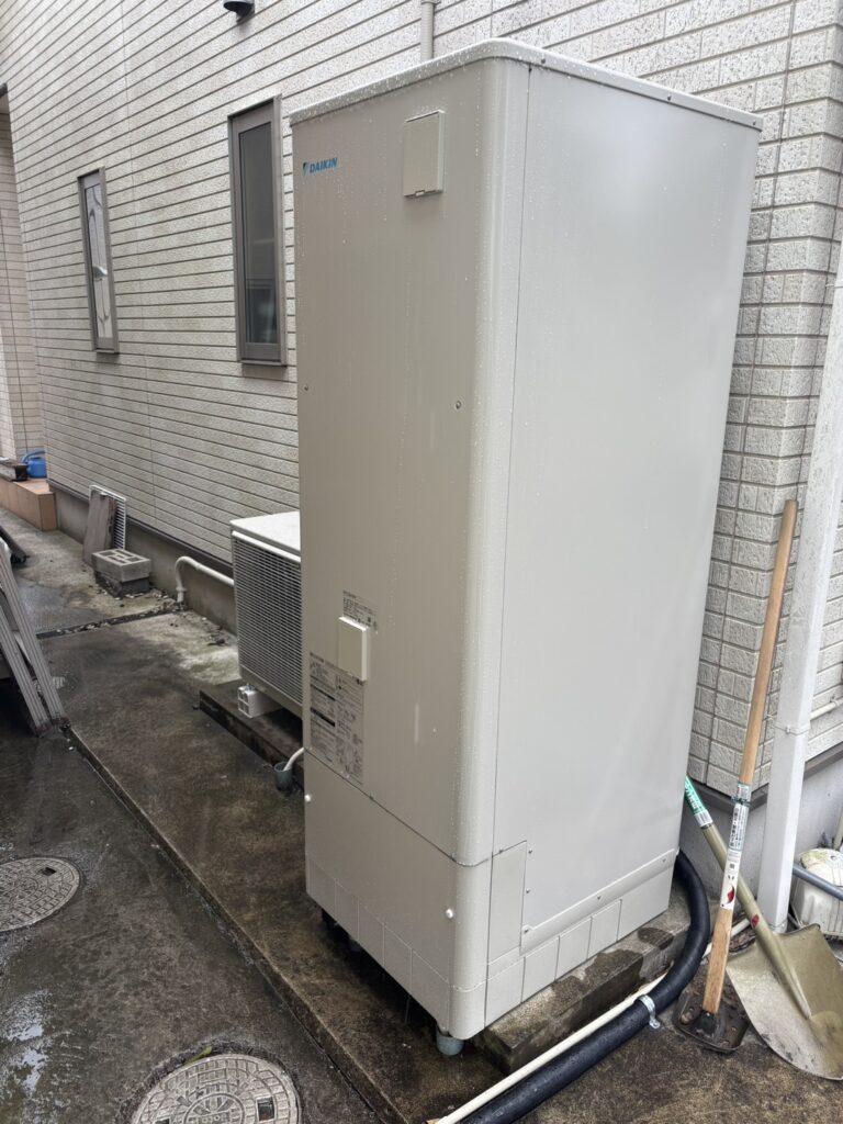 水戸市｜エコキュート交換・エアコン新設工事