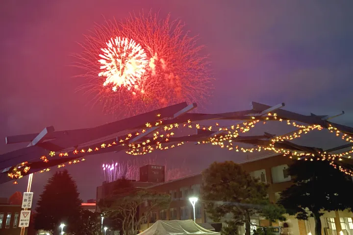 茨城大学 茨苑祭の協賛ゲート