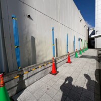 壁面塗装工事前