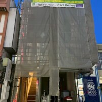 塗装用足場設置